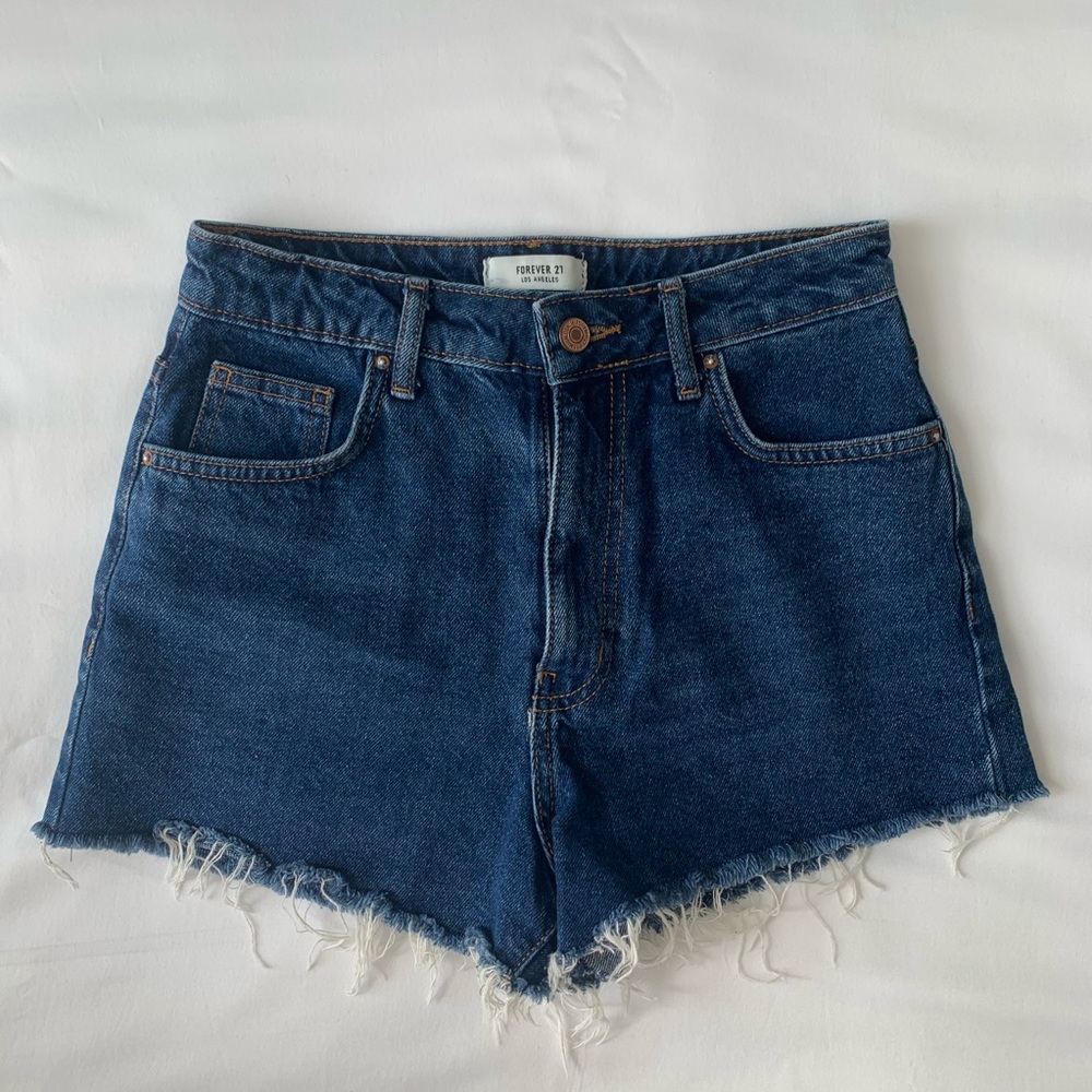 High Waisted Jean Shorts
